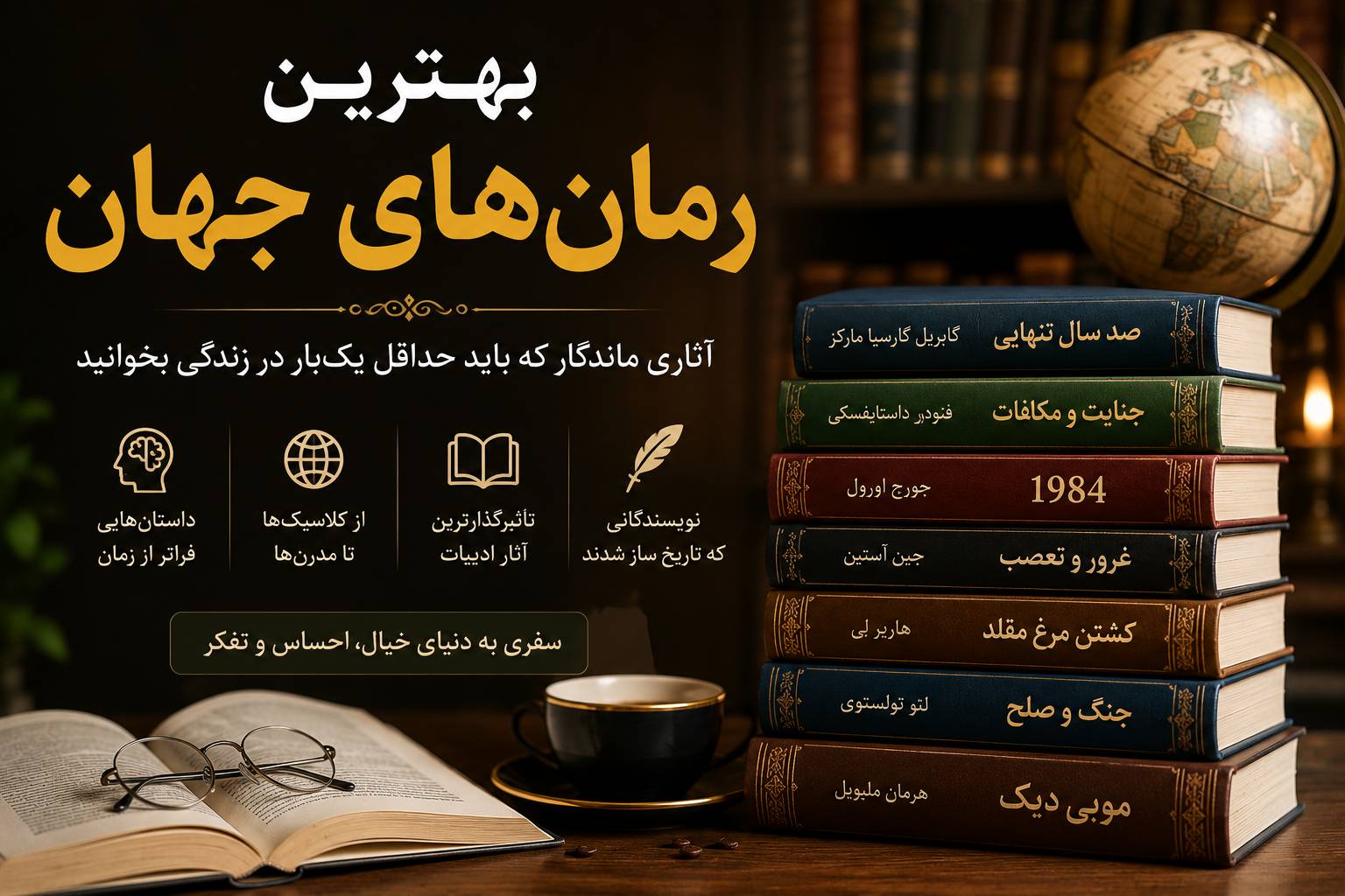 کتاب‌هایی که تاریخ ادبیات را تغییر دادند