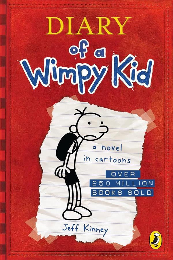 Diary Of A Wimpy Kid a novel in cartoons
