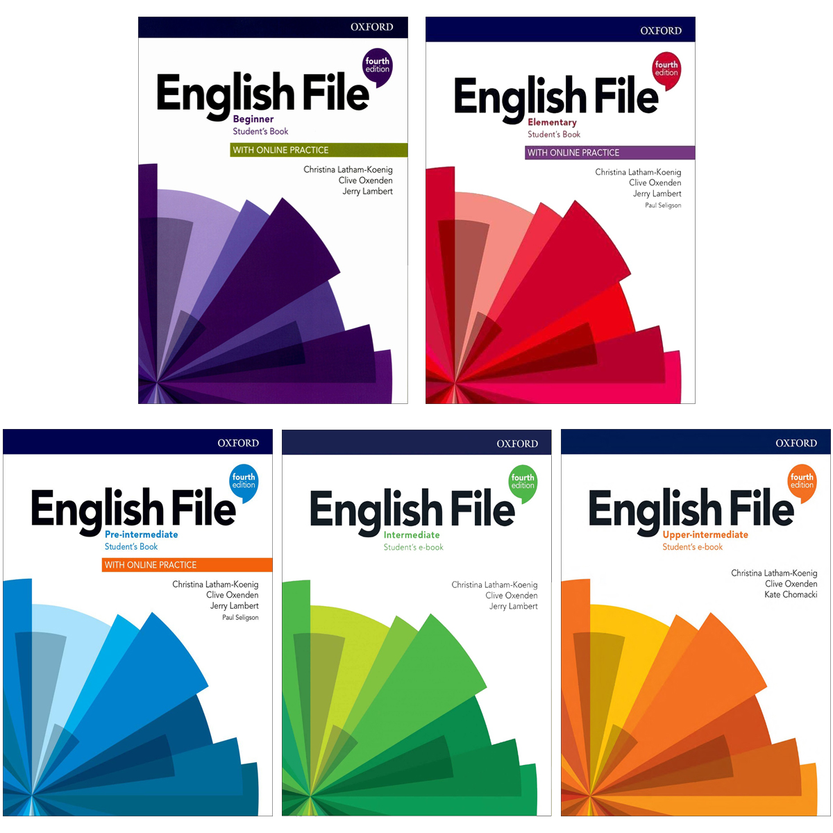 English File Fourth Edition Book Series (WB)